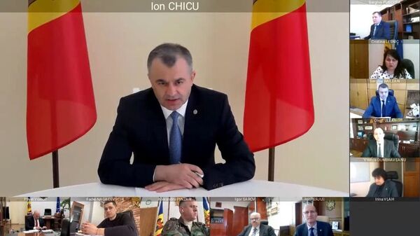 Premieră pentru Guvern: Ședința Cabinetului de Miniștri s-a desfășurat online - Foto - Sputnik Moldova