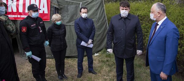 Igor Dodon în vizită de lucru în orașul Soroca - Sputnik Moldova