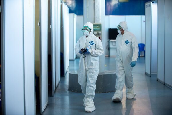 Centrul de triere din Chișinău: 30 de persoane internate – două în stare gravă - Sputnik Moldova