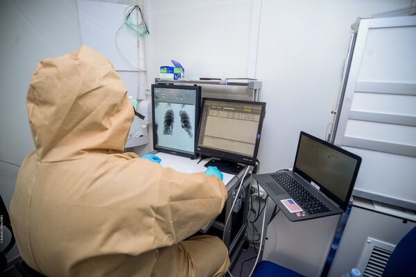 Минздрав показал работу центра COVID-19 в Кишиневе - фото Минздрав показал работу центра COVID-19 в Кишиневе - фото - Sputnik Молдова