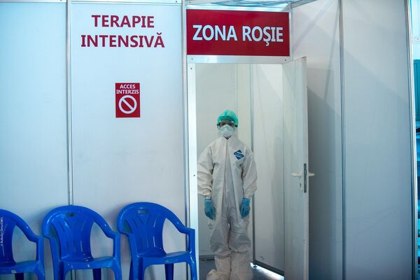 Centrul de triere din Chișinău: 30 de persoane internate – două în stare gravă - Sputnik Moldova