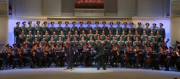 Ансамбль Александрова поет в поддержку Италии - Sputnik Молдова