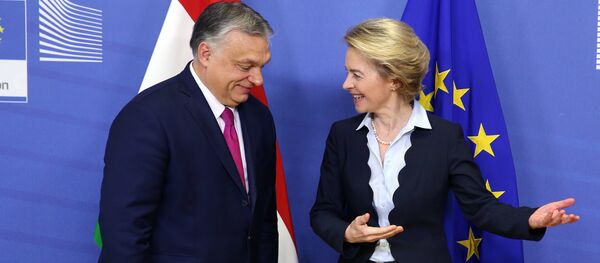  Ursula von der Leyen, Viktor Orban - Sputnik Moldova-România