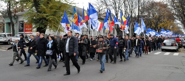 Протесты у резиденции президента Протесты у резиденции президента - Sputnik Молдова