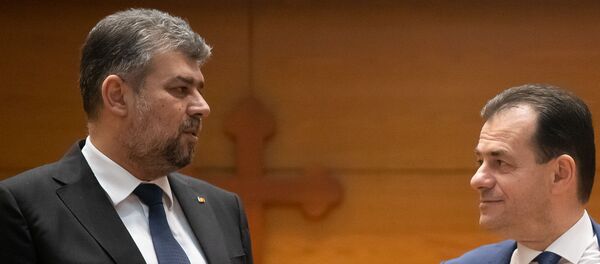 Marcel Ciolacu și Ludovic Orban Marcel Ciolacu și Ludovic Orban - Sputnik Moldova-România