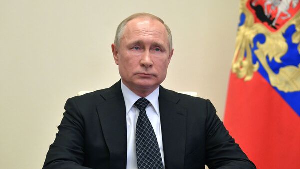 Президент РФ В. Путин провел заседание Совбеза РФ - Sputnik Moldova-România