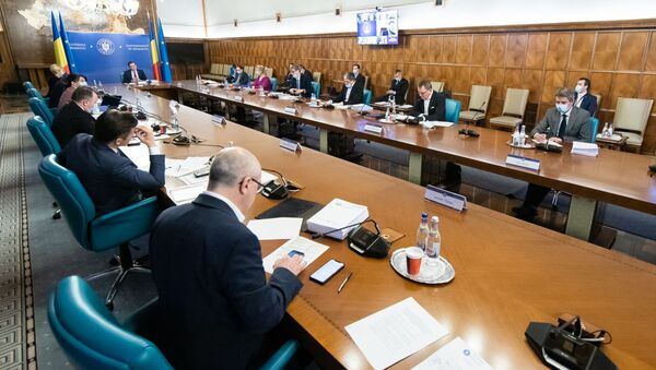 Ședință de guvern - Sputnik Moldova-România