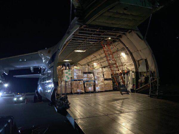 Борт ВКС России доставил в Молдову груз из Китая Борт ВКС России доставил в Молдову груз из Китая - Sputnik Молдова