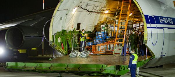Борт ВКС России доставил в Молдову гуманитарную помощь из Китая - Sputnik Moldova