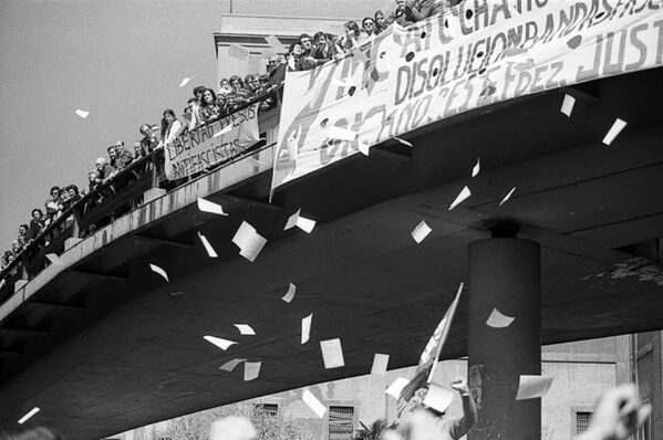 Демонстрация 1 мая в Испании, 1979 год - Sputnik Молдова