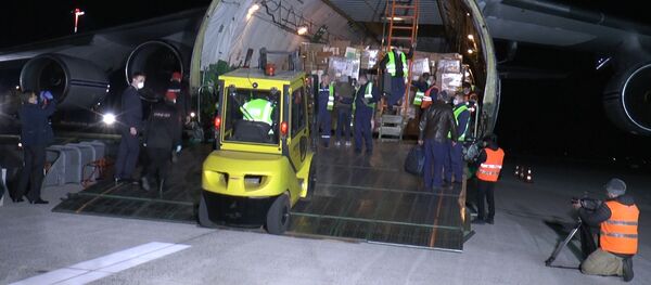 Российское судно доставило в Молдову гуманитарную помощь из Китая - Sputnik Молдова