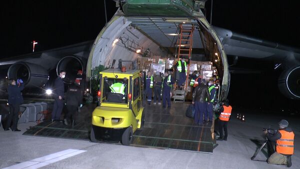 O navă aeriană din Rusia a adus în Moldova ajutor umanitar din China - Sputnik Moldova