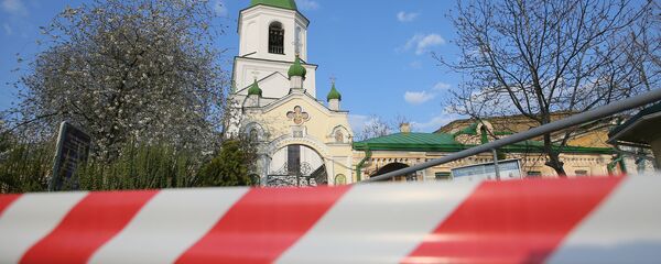 Киево-Печерская лавра закрыта на карантин. Киево-Печерская лавра закрыта на карантин. - Sputnik Молдова