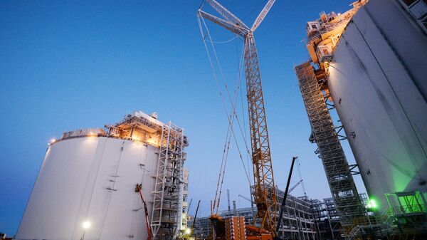 L'usine Yamal GNL - Sputnik Moldova