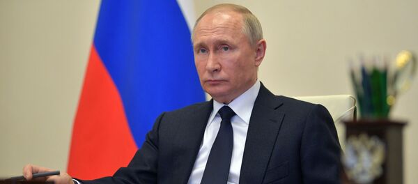 Президент РФ В. Путин провел совещание с членами правительства РФ - Sputnik Moldova-România