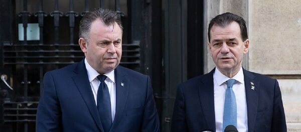 Nelu Tătaru și Ludovic Orban - Sputnik Moldova-România