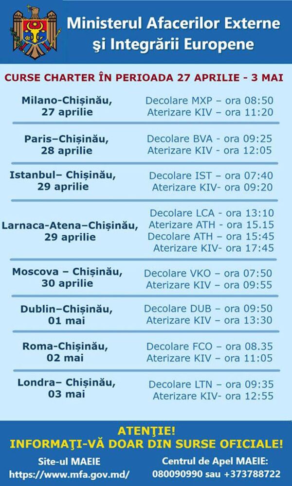 Prețuri mai mici la biletele de avion: Iată cât costă cele pentru noile curse charter Prețuri mai mici la biletele de avion: Iată cât costă cele pentru noile curse charter - Sputnik Moldova