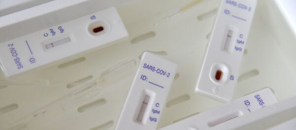 Прохождение экспресс-тестов на выявление коронавируса на Украине - Sputnik Молдова