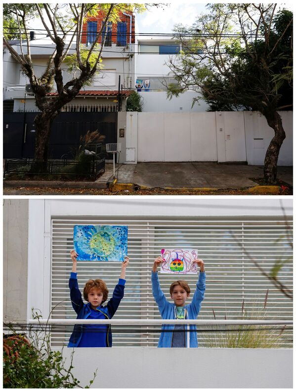 Juan de 8 ani și Mateo de 10 ani, din Buenos Aires, Argentina - Sputnik Moldova