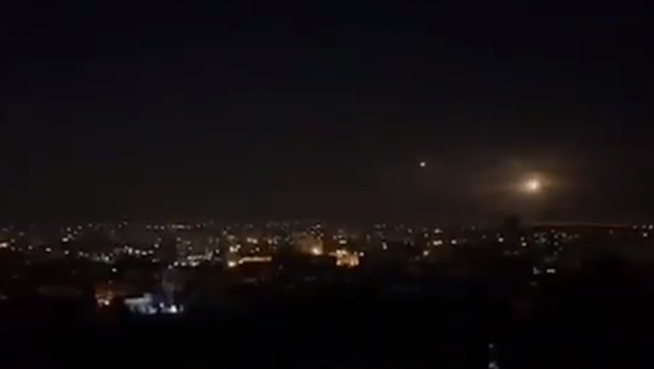An alleged attack of 'Israeli' Air forces in Syria, 27 April, 2020 - Sputnik Moldova-România
