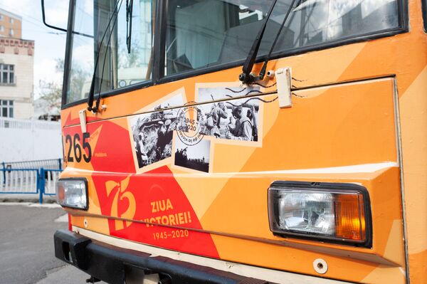 ”Troleibuzul Victoriei”: Un proiect unic inițiat de Sputnik la Chișinău ”Troleibuzul Victoriei”: Un proiect unic inițiat de Sputnik la Chișinău - Sputnik Moldova-România