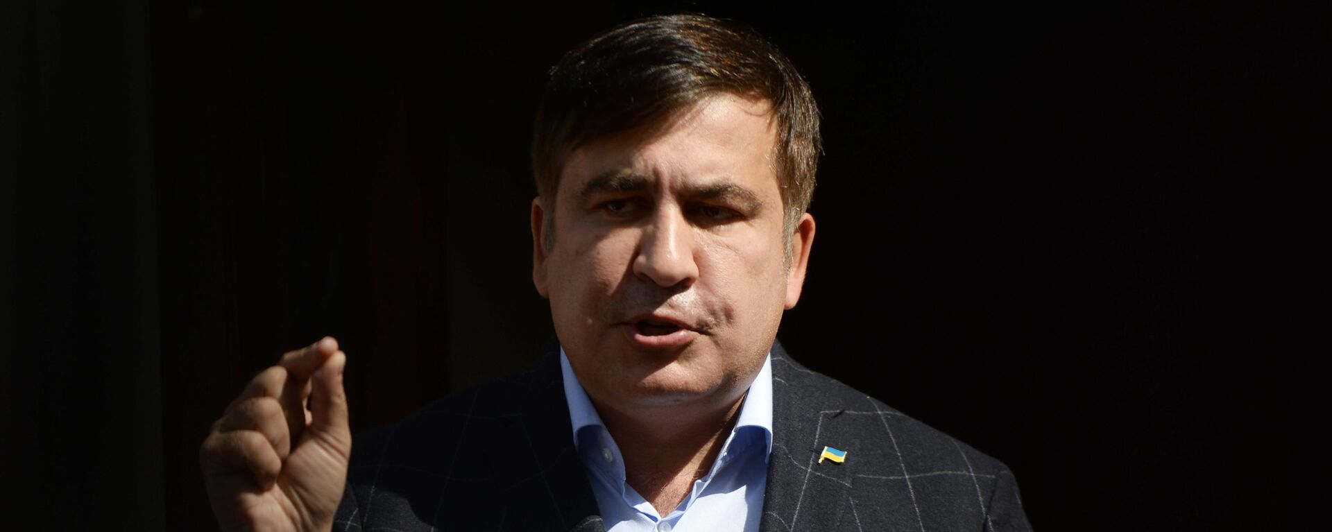 Бывший президент Грузии, экс-губернатор Одесской области Михаил Саакашвили - Sputnik Молдова, 1920, 01.10.2021