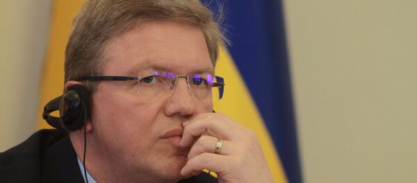 Штефан Фюле, Stefan Fule - Sputnik Молдова