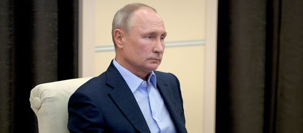 Президент РФ В. Путин провел онлайн-встречу с участниками всероссийской акции МыВместе - Sputnik Молдова