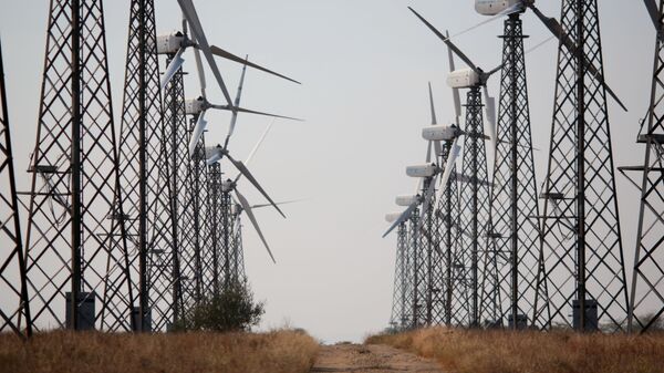 Мирновская ветроэлектростанция в Крыму - Sputnik Молдова