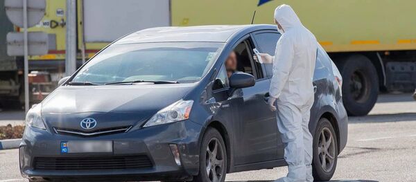 Punctul de trecere a hotarului Leușeni pe timp de pandemie  - Sputnik Moldova