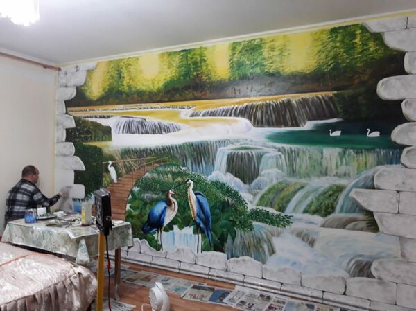 Galerie de artă: cum arată porțile din Sadaclia pictate de un expert criminalist - FOTO - Sputnik Moldova