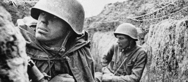 Советские воины 115-й дивизии Советские воины 115-й дивизии - Sputnik Moldova-România