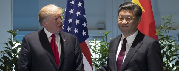 Donald Trump și Xi Jinping. Arhivă - Sputnik Moldova-România