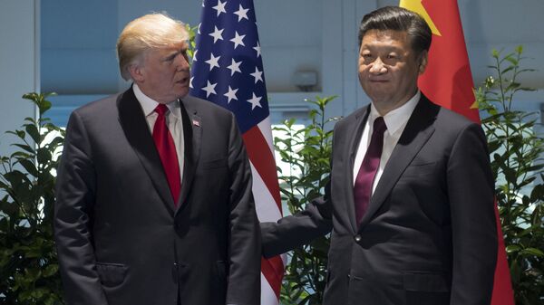 Donald Trump și Xi Jinping. Arhivă - Sputnik Moldova