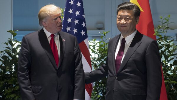 Donald Trump și Xi Jinping. Arhivă - Sputnik Moldova