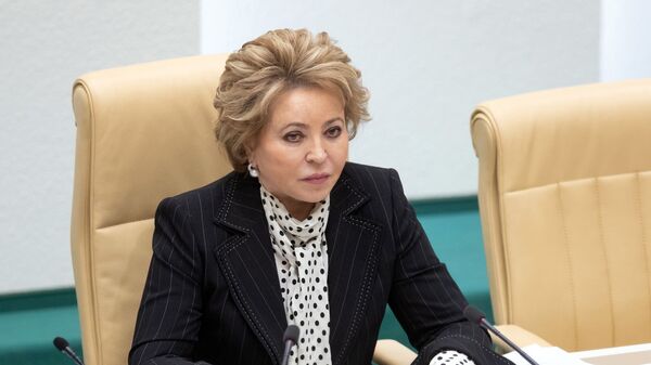 Președintele Consiliului Federației de la Moscova, Valentina Matvienko - Sputnik Moldova