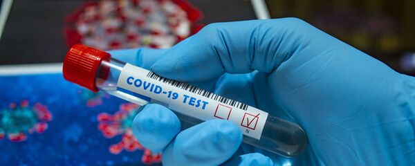 Tub de testare Covid-19 cu rezultat negativ - Sputnik Moldova-România