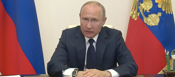 Обращение Владимира Путина к россиянам - Sputnik Moldova