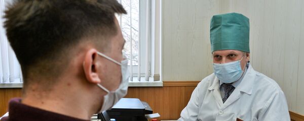 Прохождение медкомиссии призывниками в Москве - Sputnik Молдова