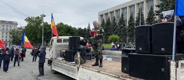 Протест ветеранов вооруженного конфликта на Днестре - Sputnik Moldova