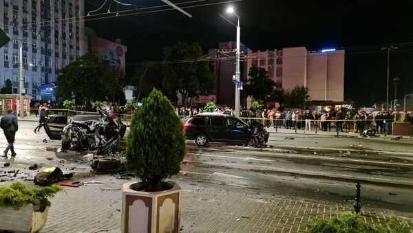 Accident rutier în Capitală - Sputnik Moldova