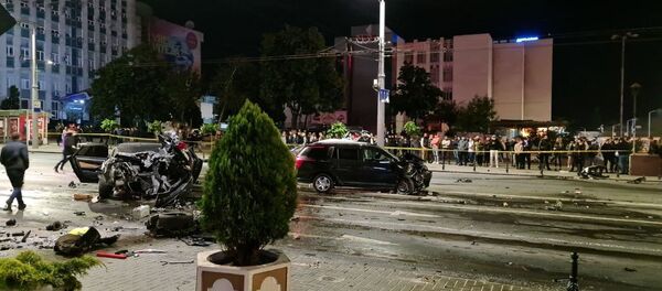 Accident rutier în Capitală - Sputnik Moldova