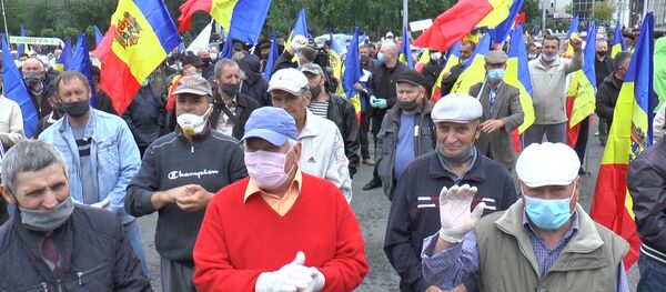Protest în condiții de pandemie - Sputnik Moldova
