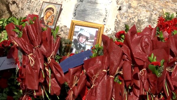 В Сирии появилась памятная табличка на месте гибели летчика Романа Филипова - Sputnik Молдова