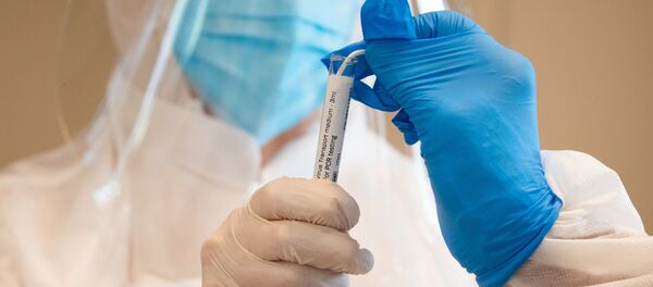 Tub de testare Covid-19 Tub de testare Covid-19 - Sputnik Moldova-România