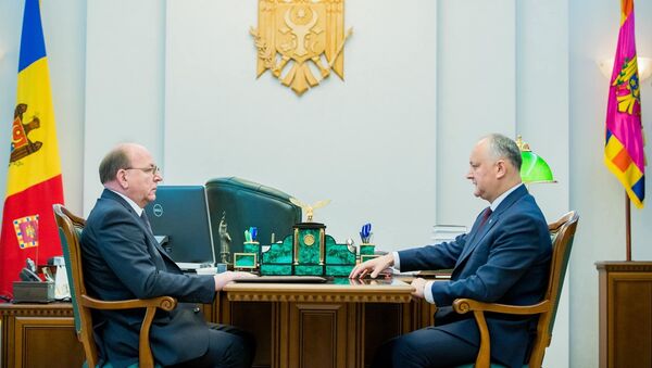 Igor Dodon a avut o întrevedere de lucru cu Ambasadorul Federației Ruse în Republica Moldova, Oleg Vasnețov - Sputnik Moldova