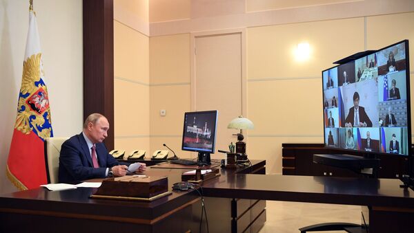 Президент РФ В. Путин провел совещание - Sputnik Молдова