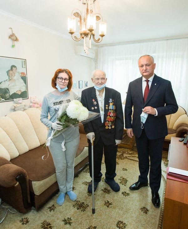 Орден Республики вручен еще одному ветерану ВОВ - Sputnik Молдова