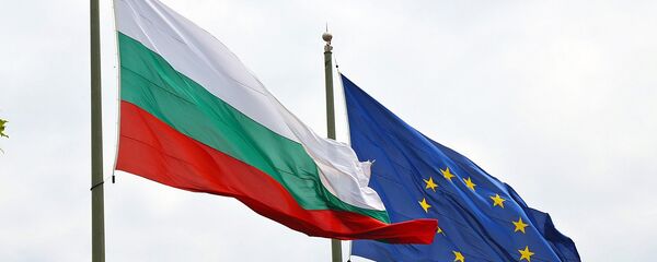 Bulgarian and EU flags. The Balkan nation joined the supranational union in 2007. Bulgarian and EU flags. The Balkan nation joined the supranational union in 2007. - Sputnik Moldova