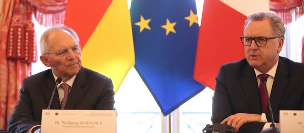 Richard Ferrand și Wolfgang Schauble - Sputnik Moldova